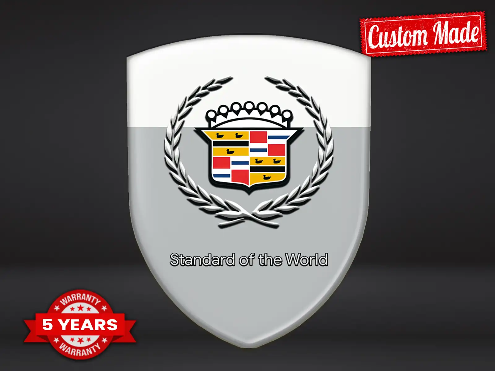 Cadillac Logo Stickers Business Edition Star Minimal R